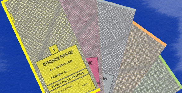 Le cinque schede elettorali dei Referendum
